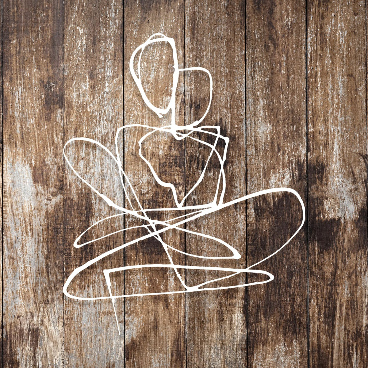 Abstract Couple Harmony Wall Art - Image 9