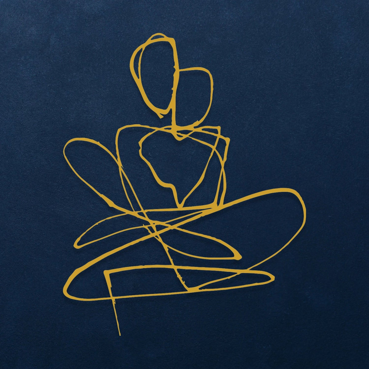 Abstract Couple Harmony Wall Art - Image 7