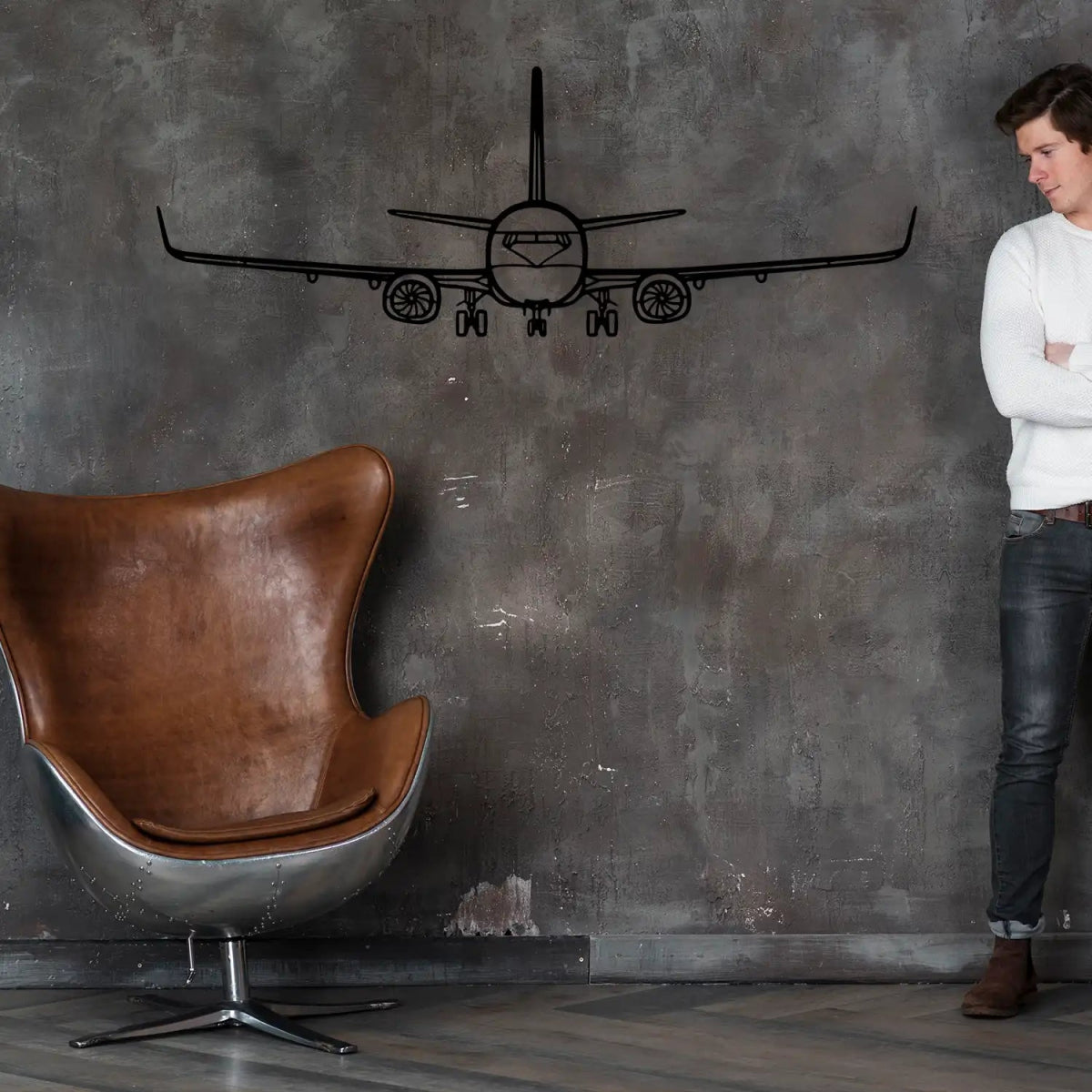 Boeing Airplane Metal Wall Art - Image 5