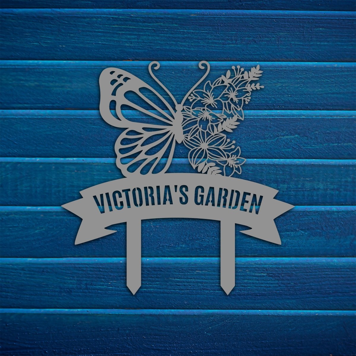 Butterfly Stake Metal Garden Sign - Image 8