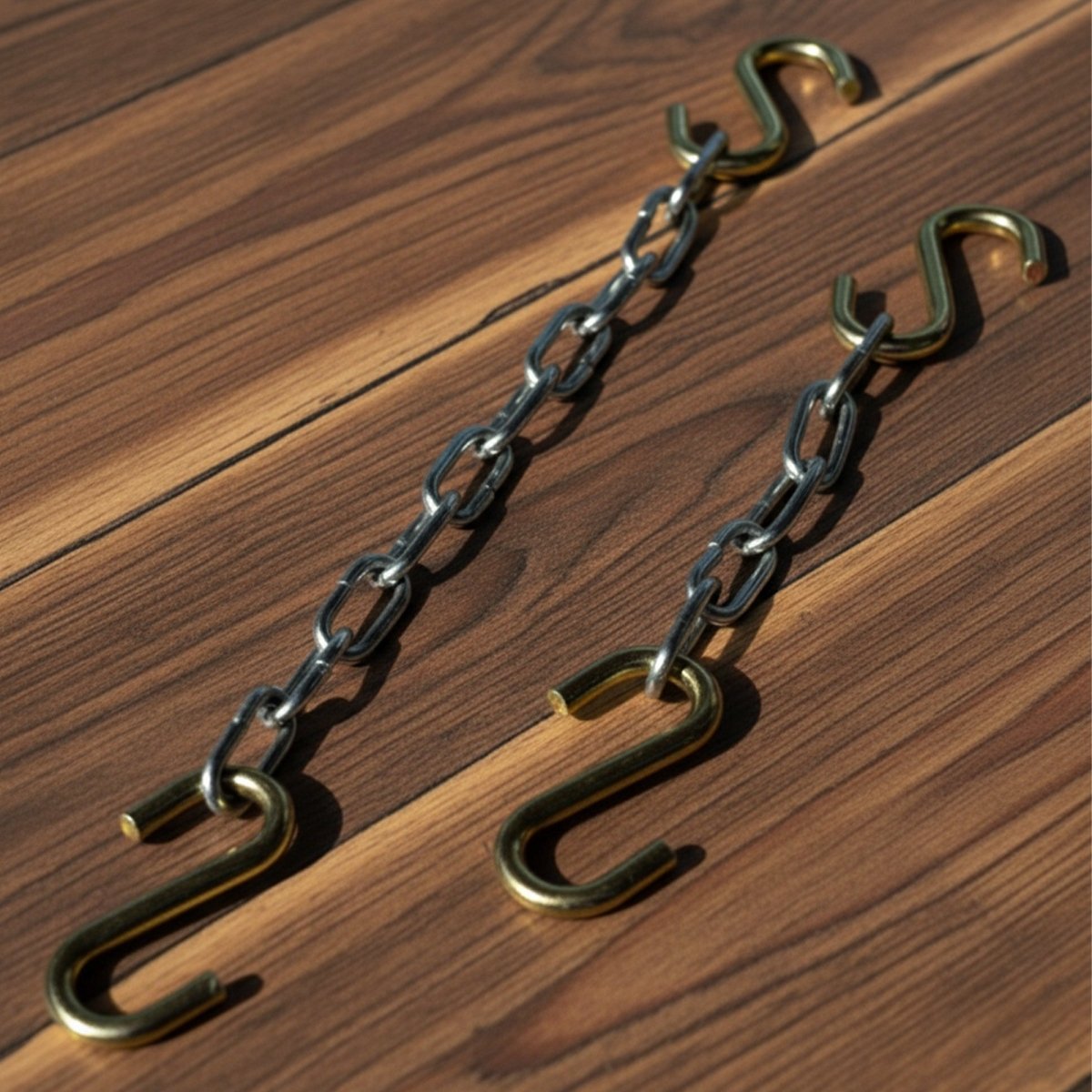 Chains and S Hooks (Set of 2) for Hanging Metal Signs - Image 2