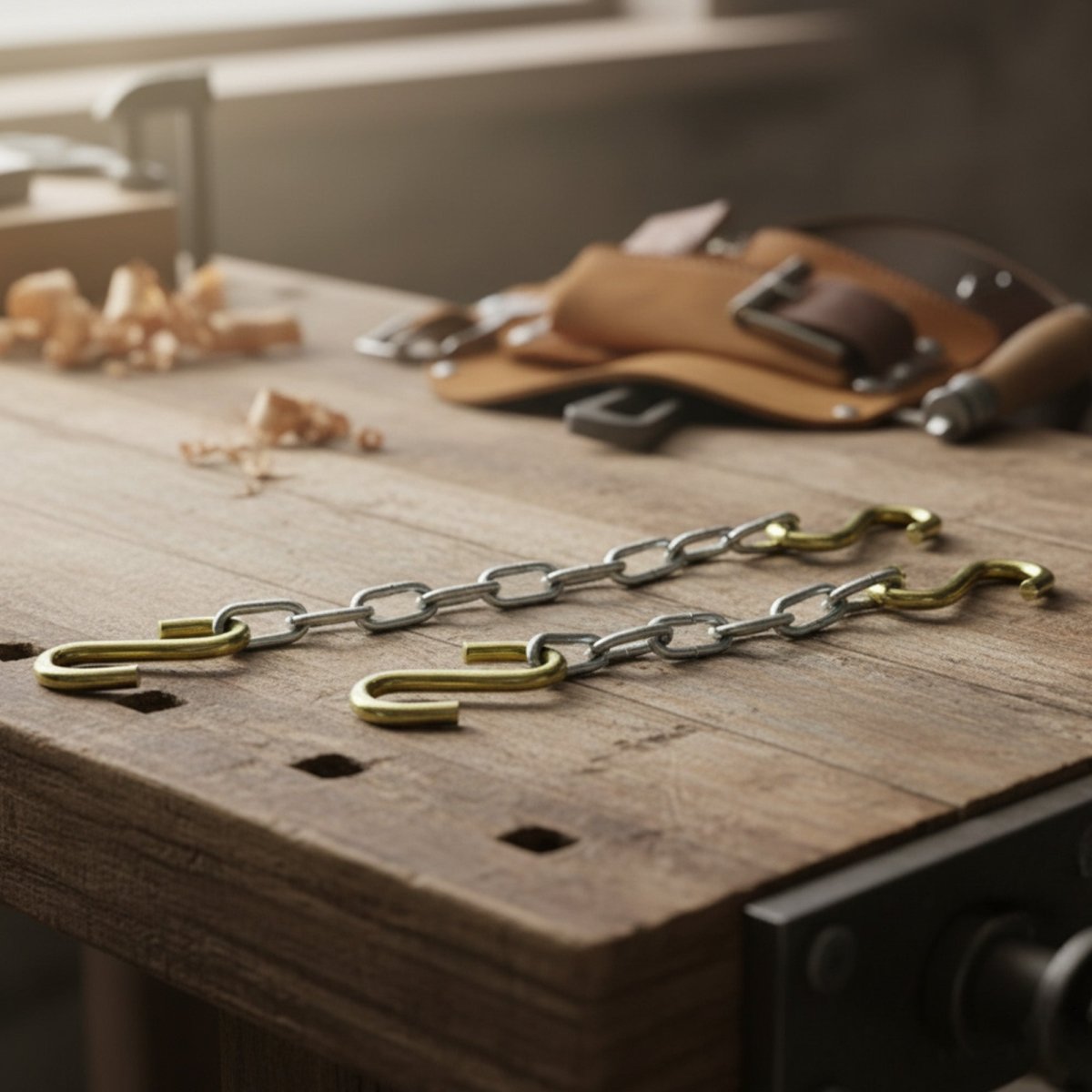 Chains and S Hooks (Set of 2) for Hanging Metal Signs - Image 6
