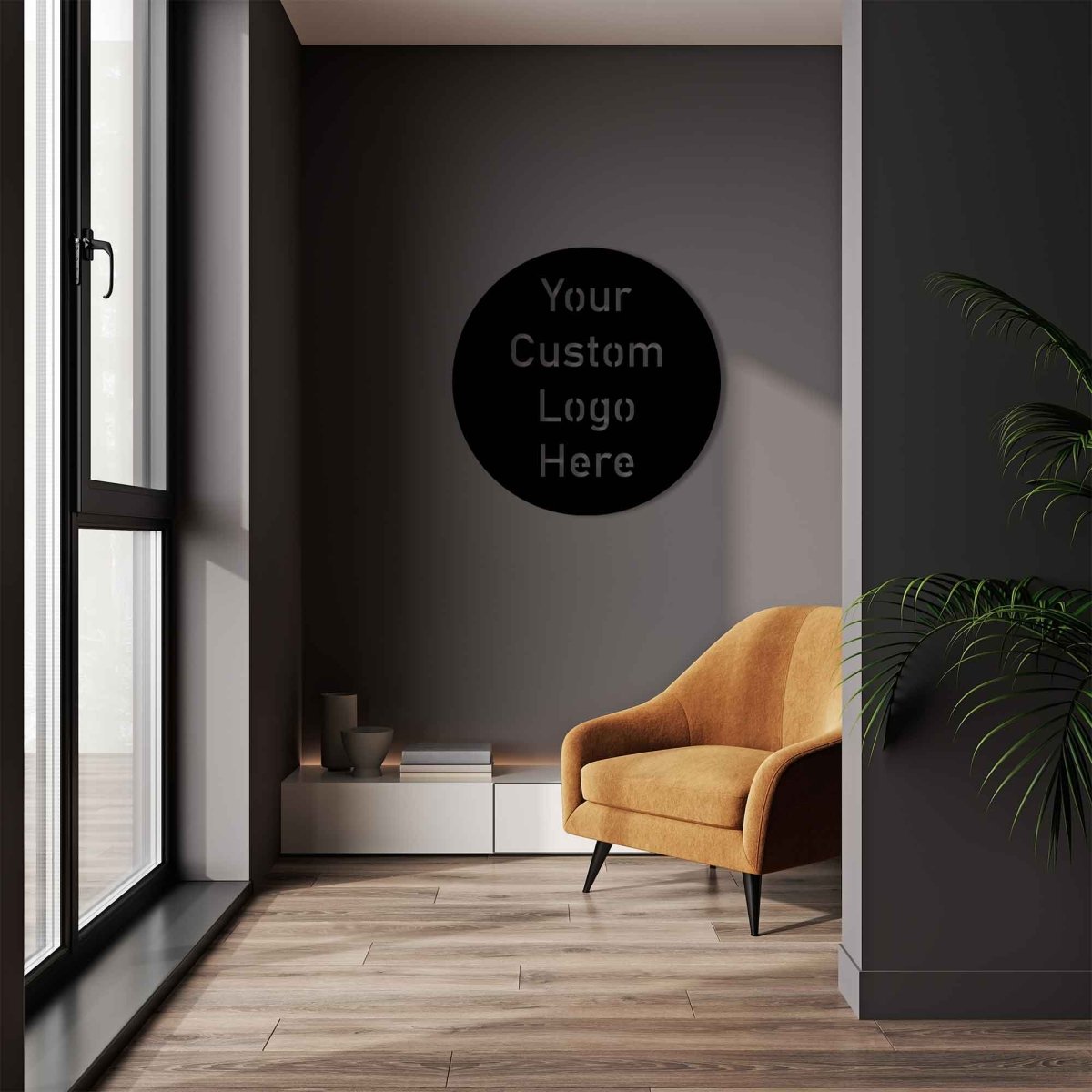 Custom Logo Metal Sign Wall Decor - Image 4