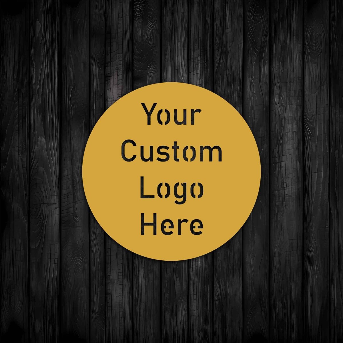 Custom Logo Metal Sign Wall Decor - Image 7