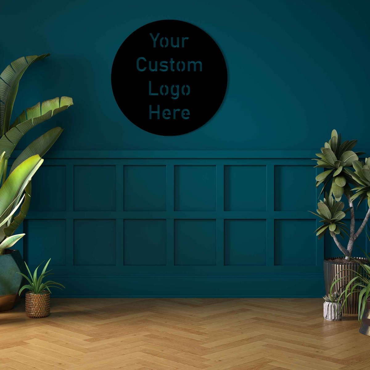 Custom Logo Metal Sign Wall Decor - Image 3