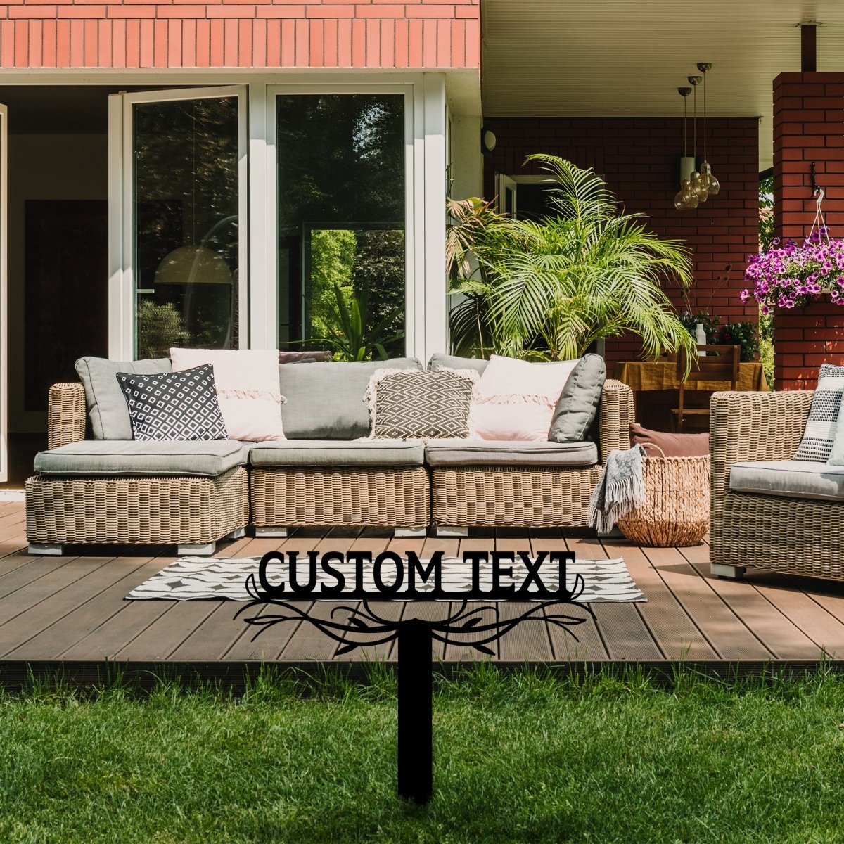 Custom Stake Metal Garden Sign - Image 6