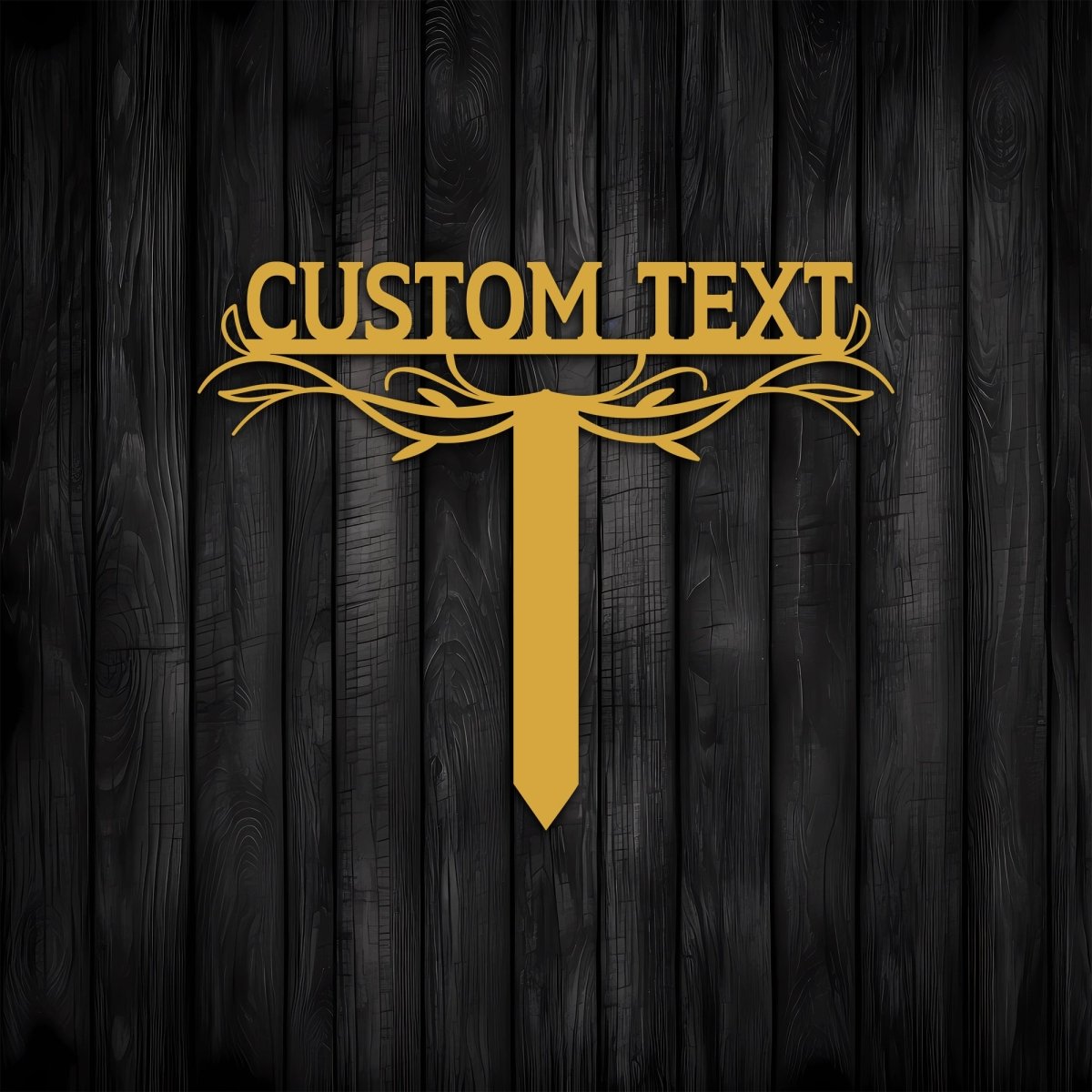 Custom Stake Metal Garden Sign - Image 7