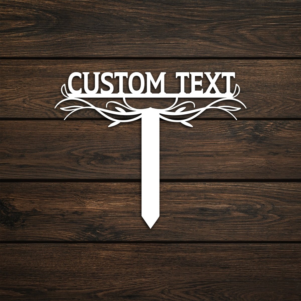 Custom Stake Metal Garden Sign - Image 9