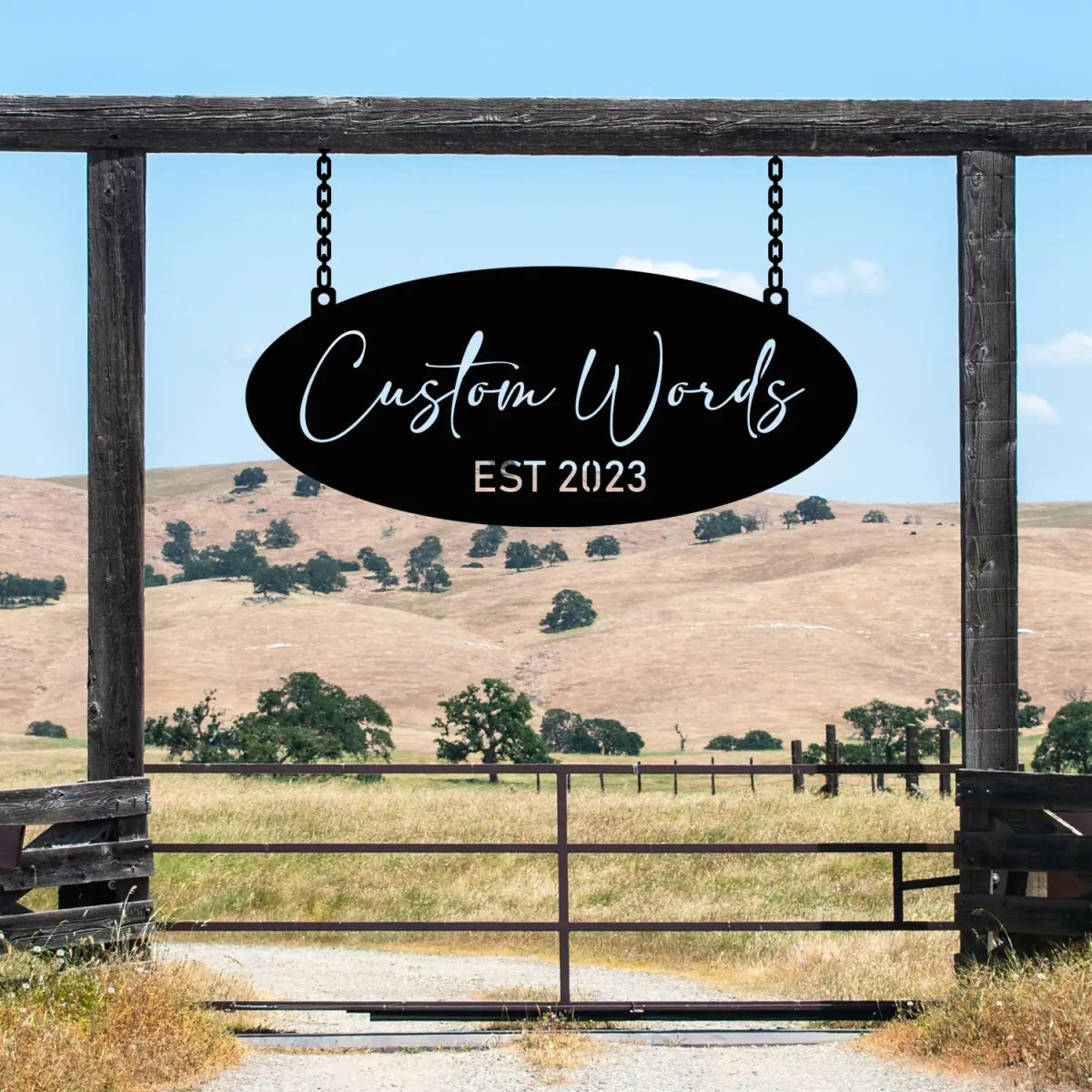 Customizable Garden Welcome Sign - Image 6