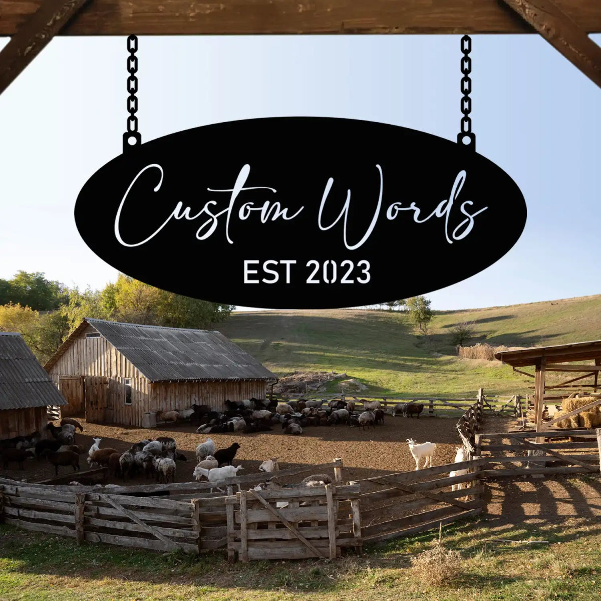 Customizable Garden Welcome Sign - Image 2