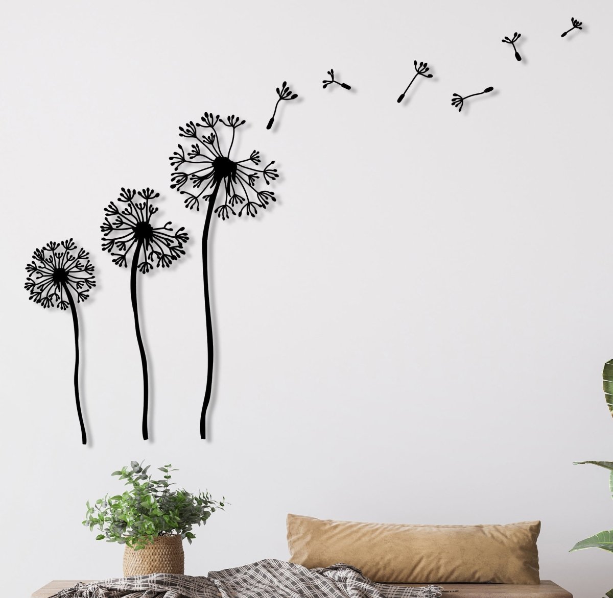 Dandelion Metal Wall Art - Image 2