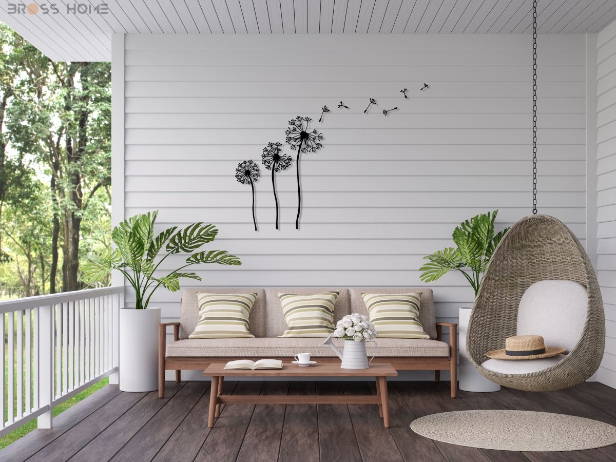 Dandelion Metal Wall Art - Image 8
