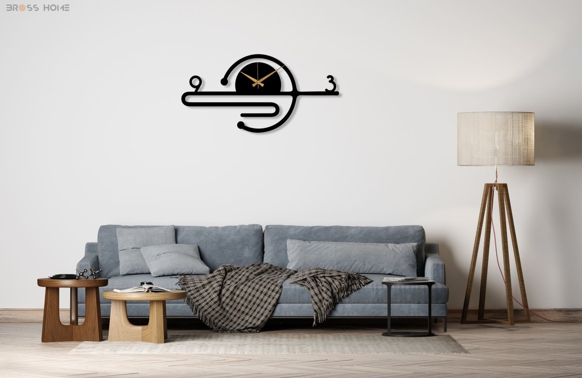 Designer Metal Wall Clock - Image 2