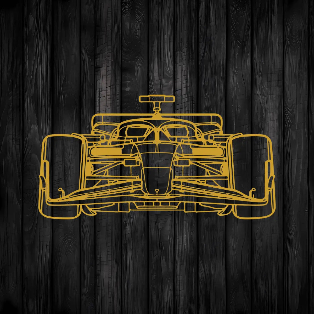 Formula 1 Silhouette Metal Wall Decor - Image 7