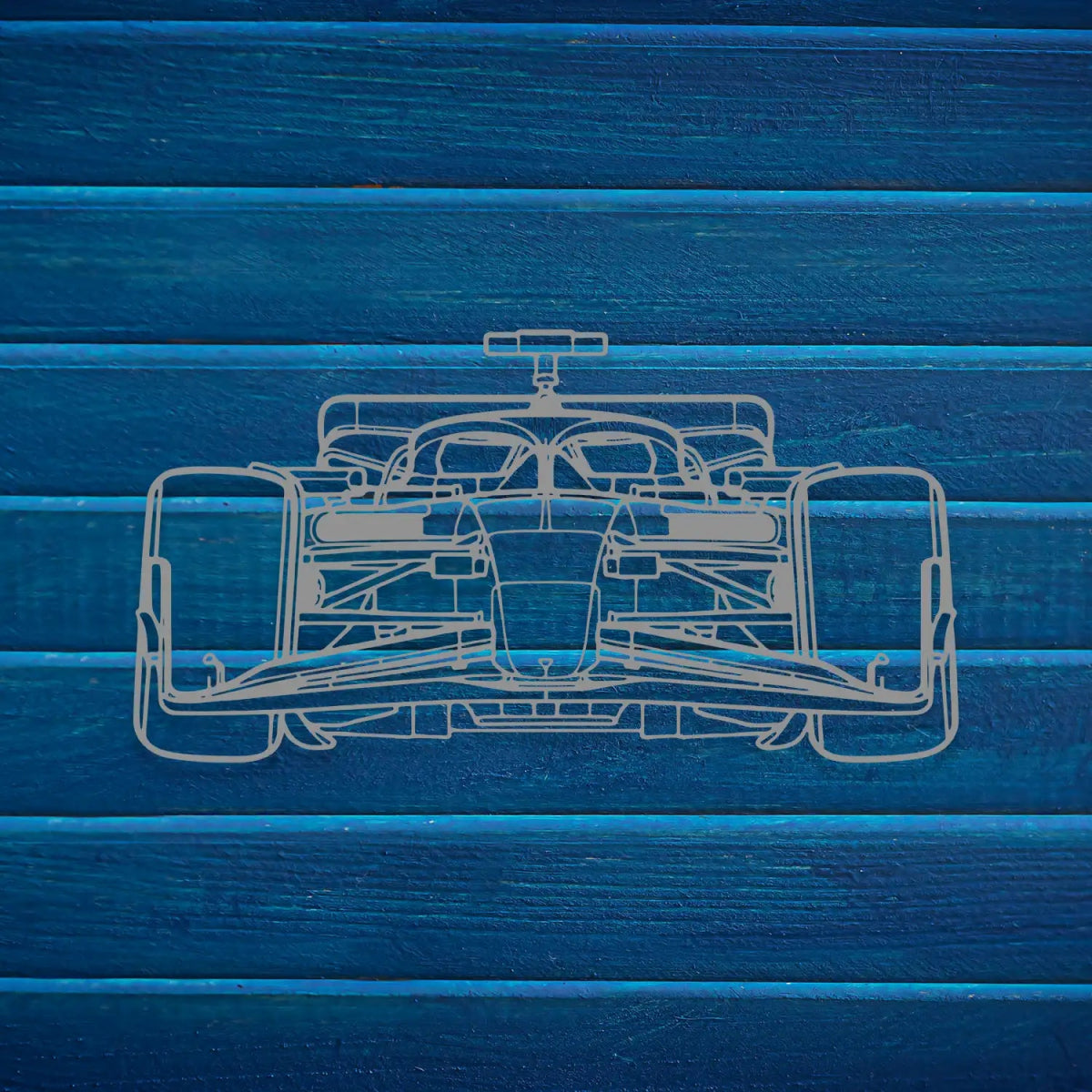 Formula 1 Silhouette Metal Wall Decor - Image 8