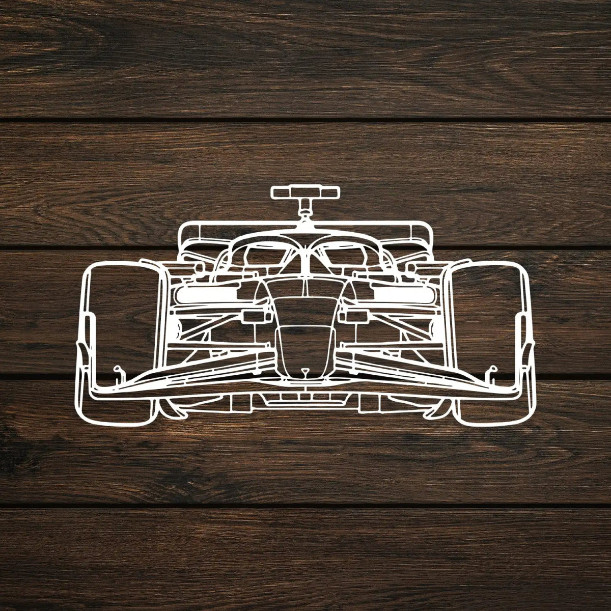 Formula 1 Silhouette Metal Wall Decor - Image 9