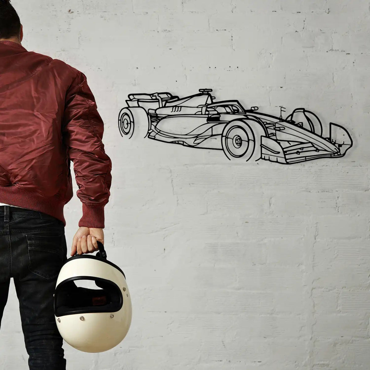 Formula 1 Speedster Metal Silhouette - Image 6