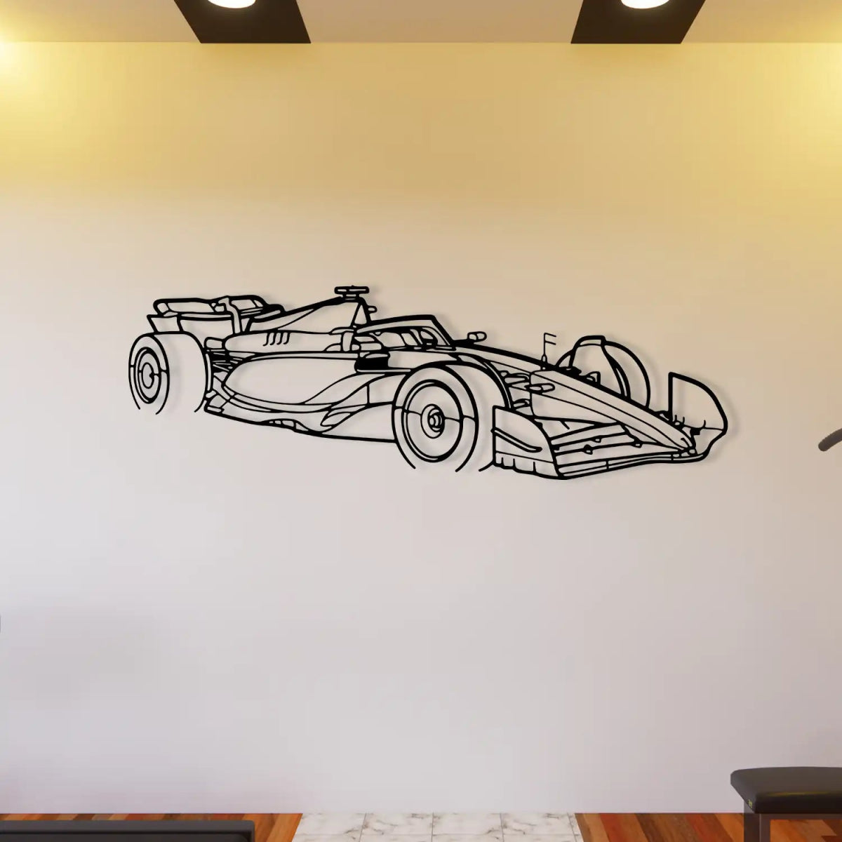 Formula 1 Speedster Metal Silhouette - Image 3