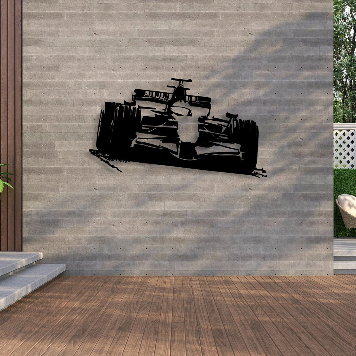 Formula 1 Sports Car Metal Wall Art - Image 8