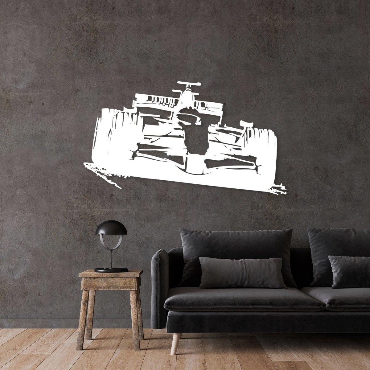 Formula 1 Sports Car Metal Wall Art - Image 9
