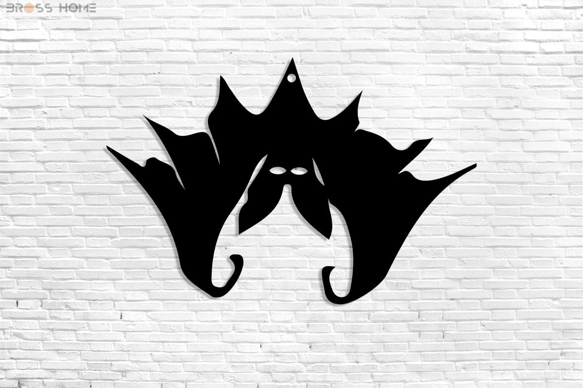 Halloween Hanging Bats (6 Pieces) - Image 3