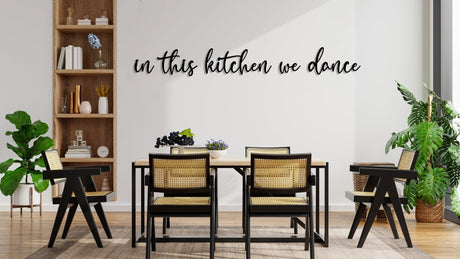 In This Kitchen We Dance Metal Sign - Image 5