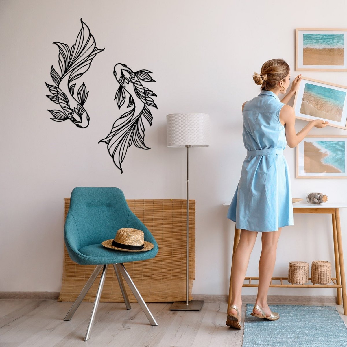 Fish Metal Wall Art - Image 3
