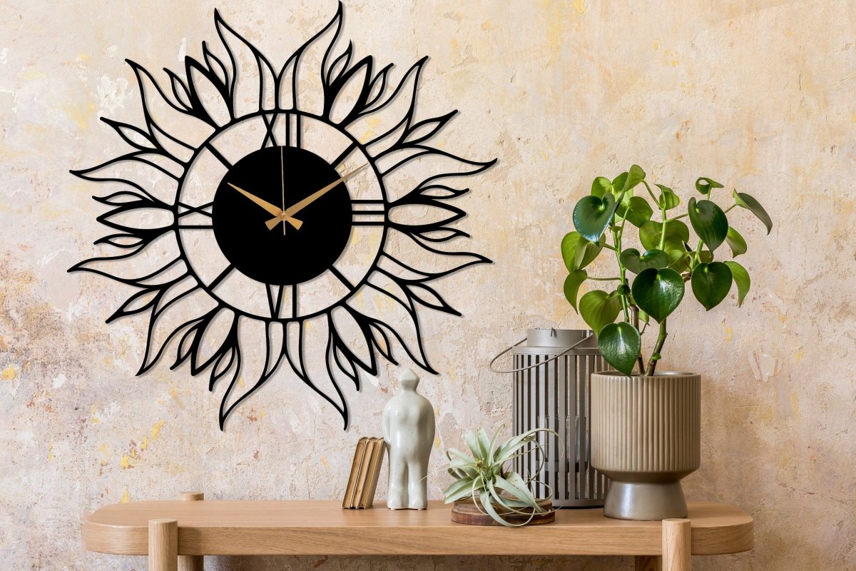 Large Sunflower Wall Clock - Image 8