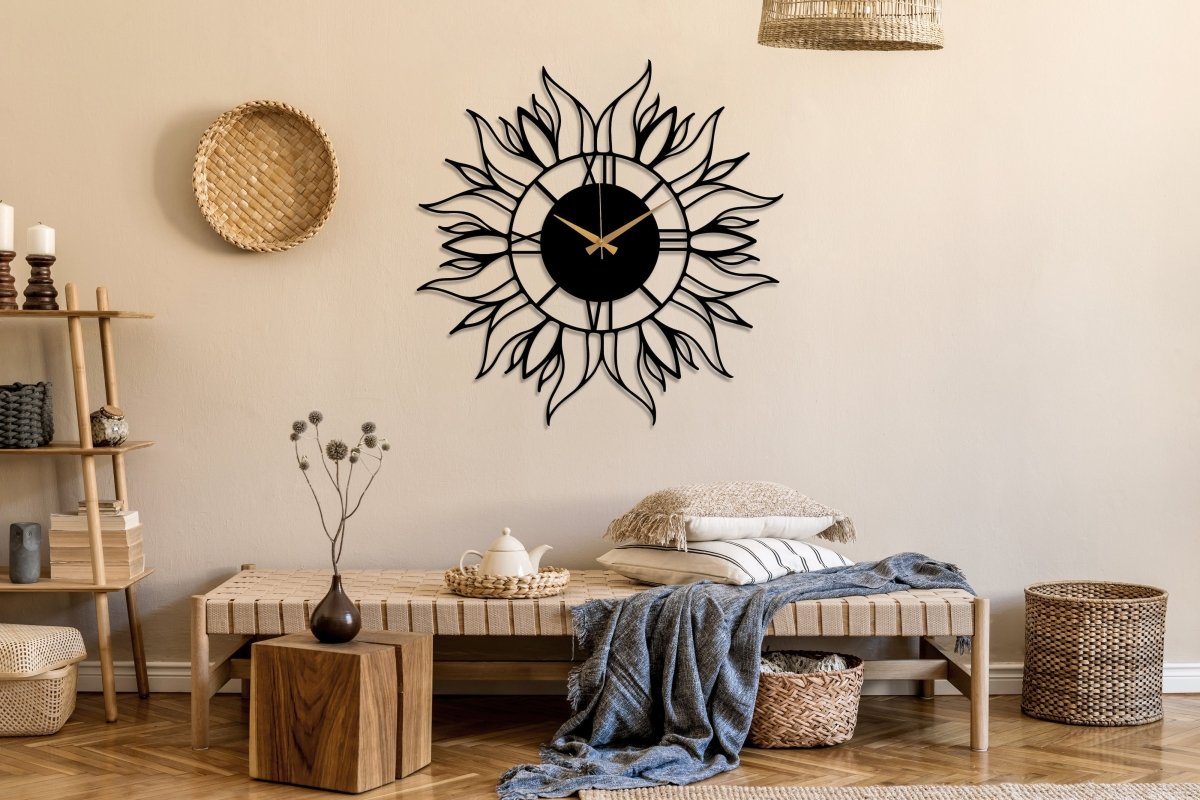 Large Sunflower Wall Clock - Image 3
