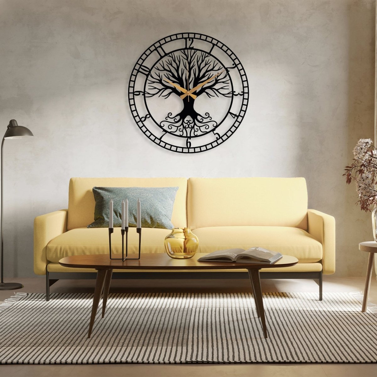 Large Tree of Life Wall Clock - Image 7