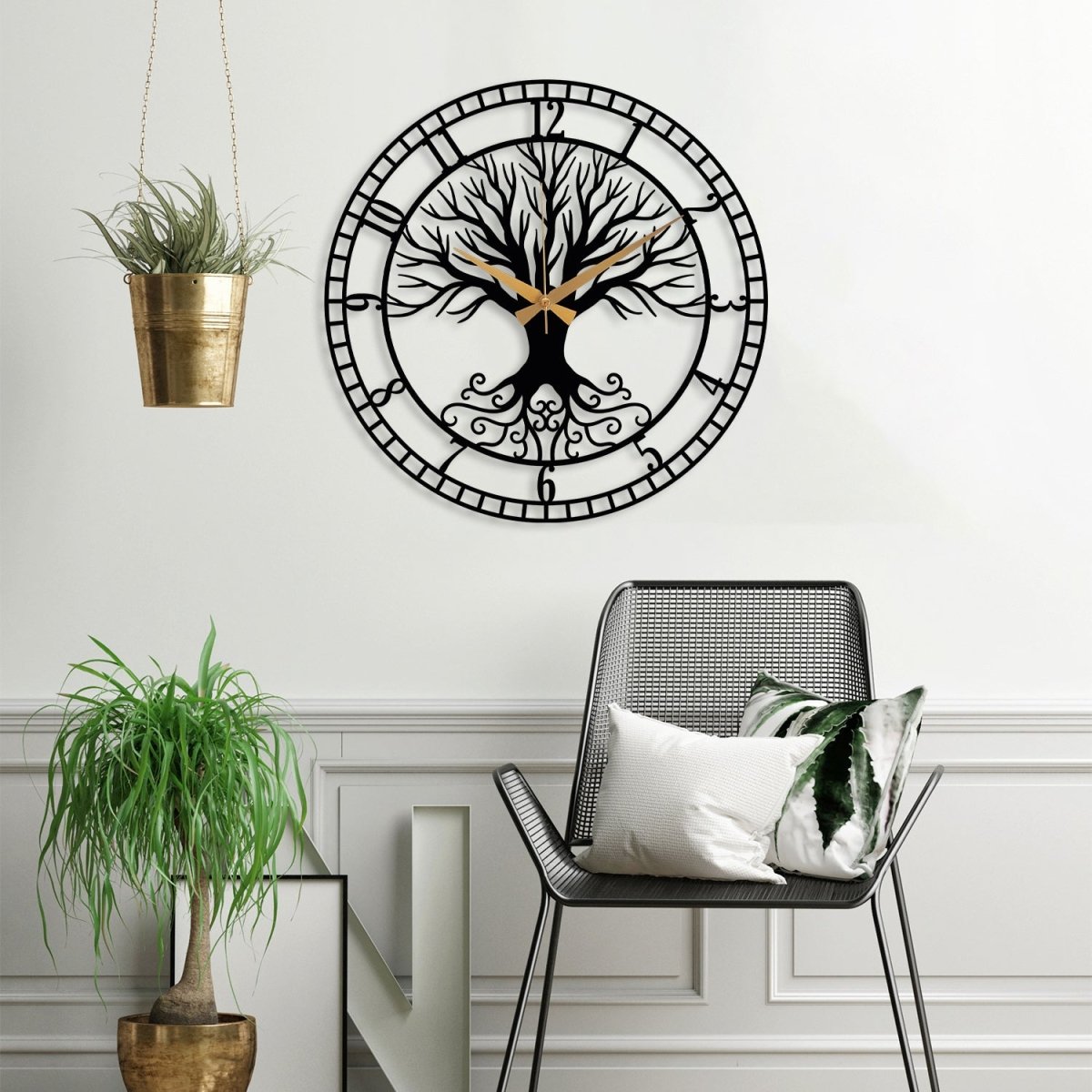 Large Tree of Life Wall Clock - Image 6