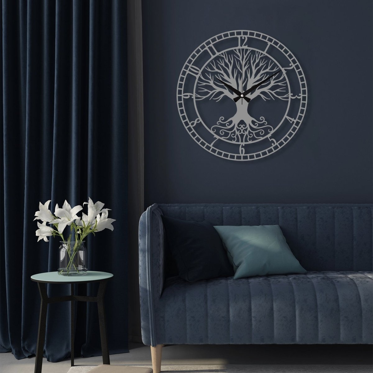 Large Tree of Life Wall Clock - Image 4