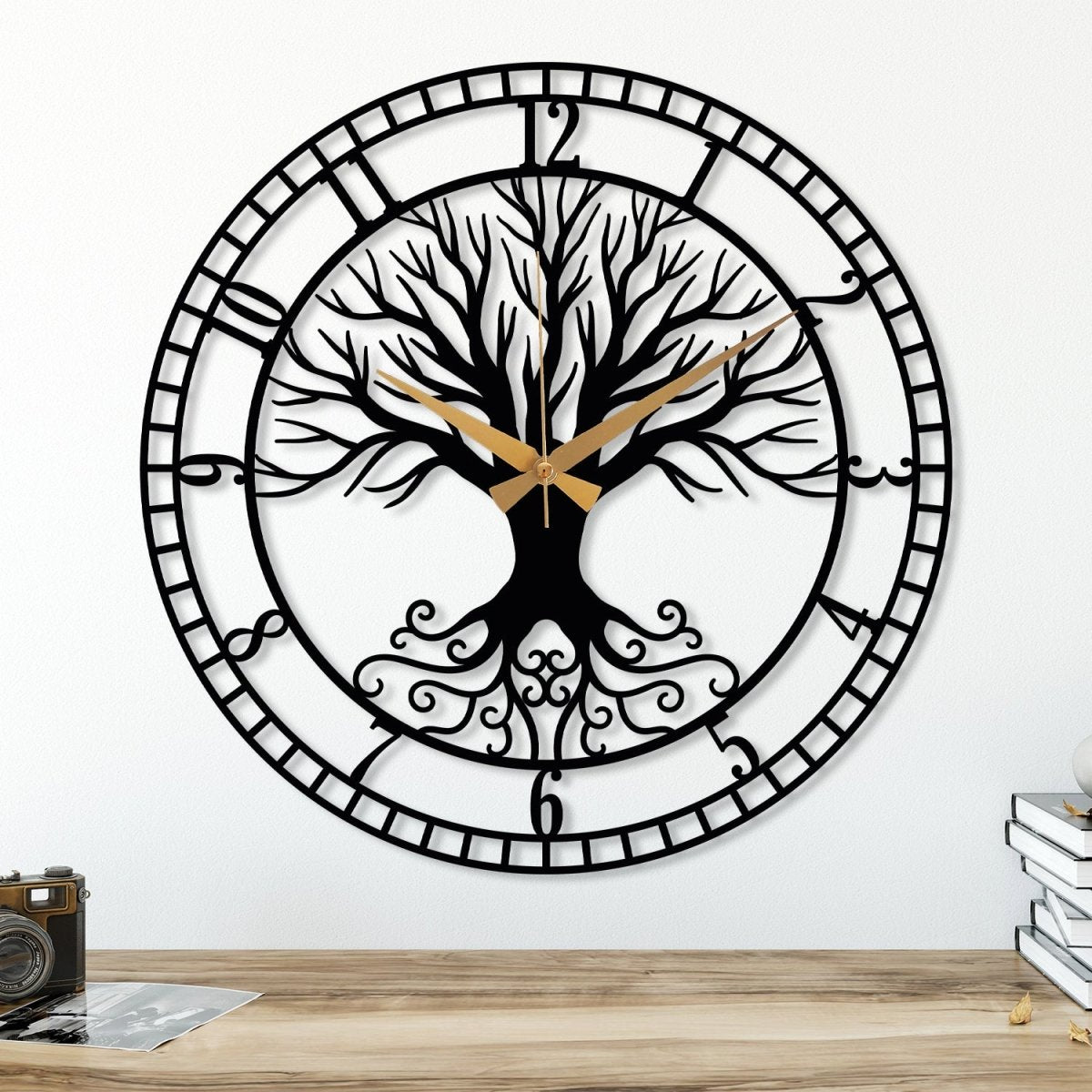 Large Tree of Life Wall Clock - Image 3
