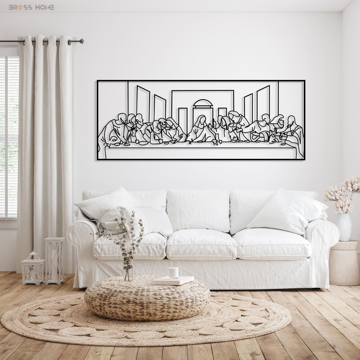 Last Supper Wall Art by Leonardo Da Vinci - Image 4