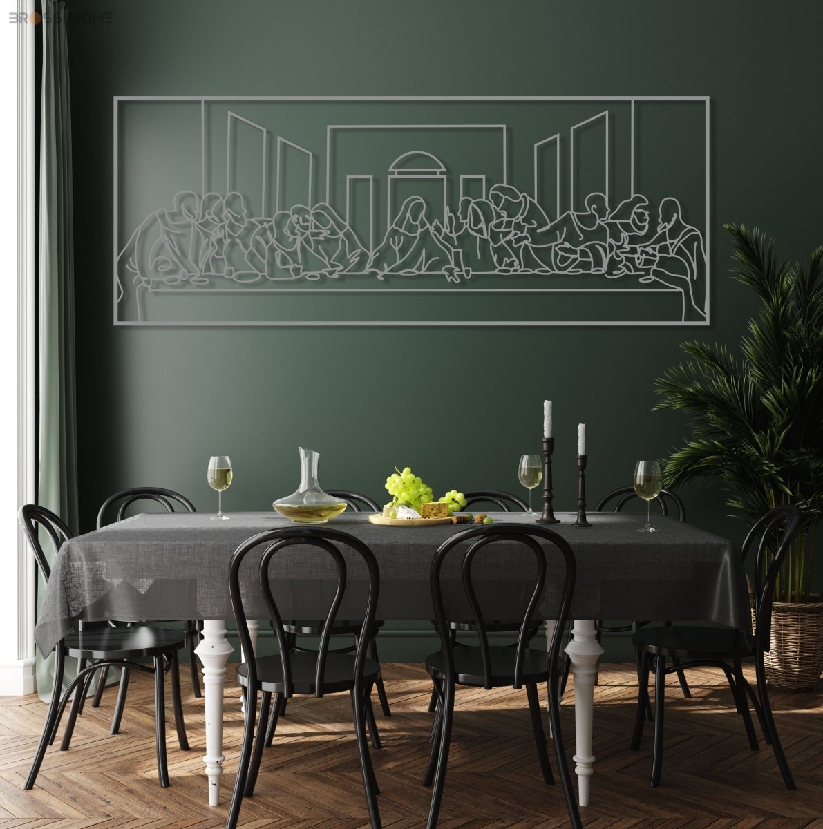 Last Supper Wall Art by Leonardo Da Vinci - Image 10