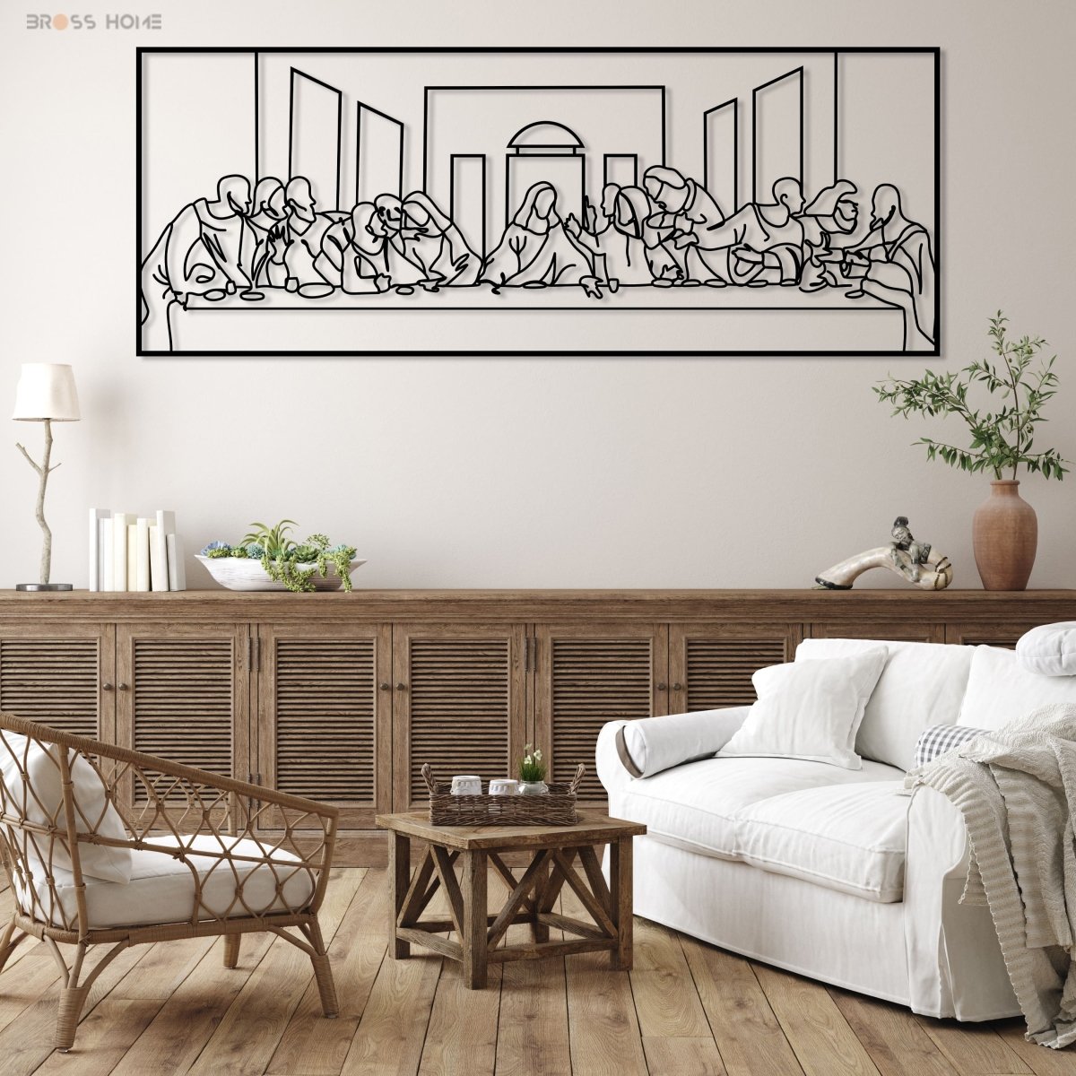 Last Supper Wall Art by Leonardo Da Vinci - Image 5