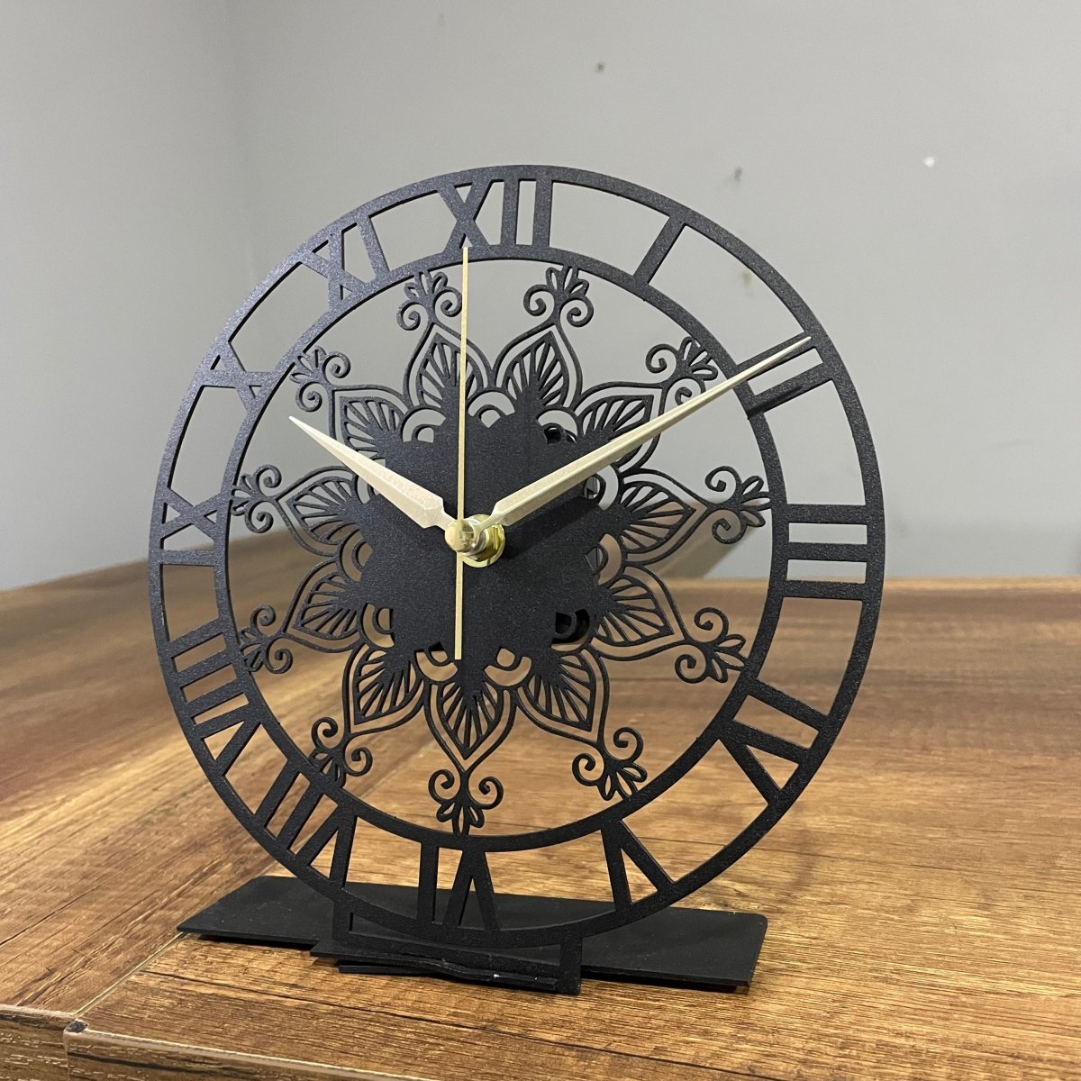 Mandala Roman Desk Clock - Image 3
