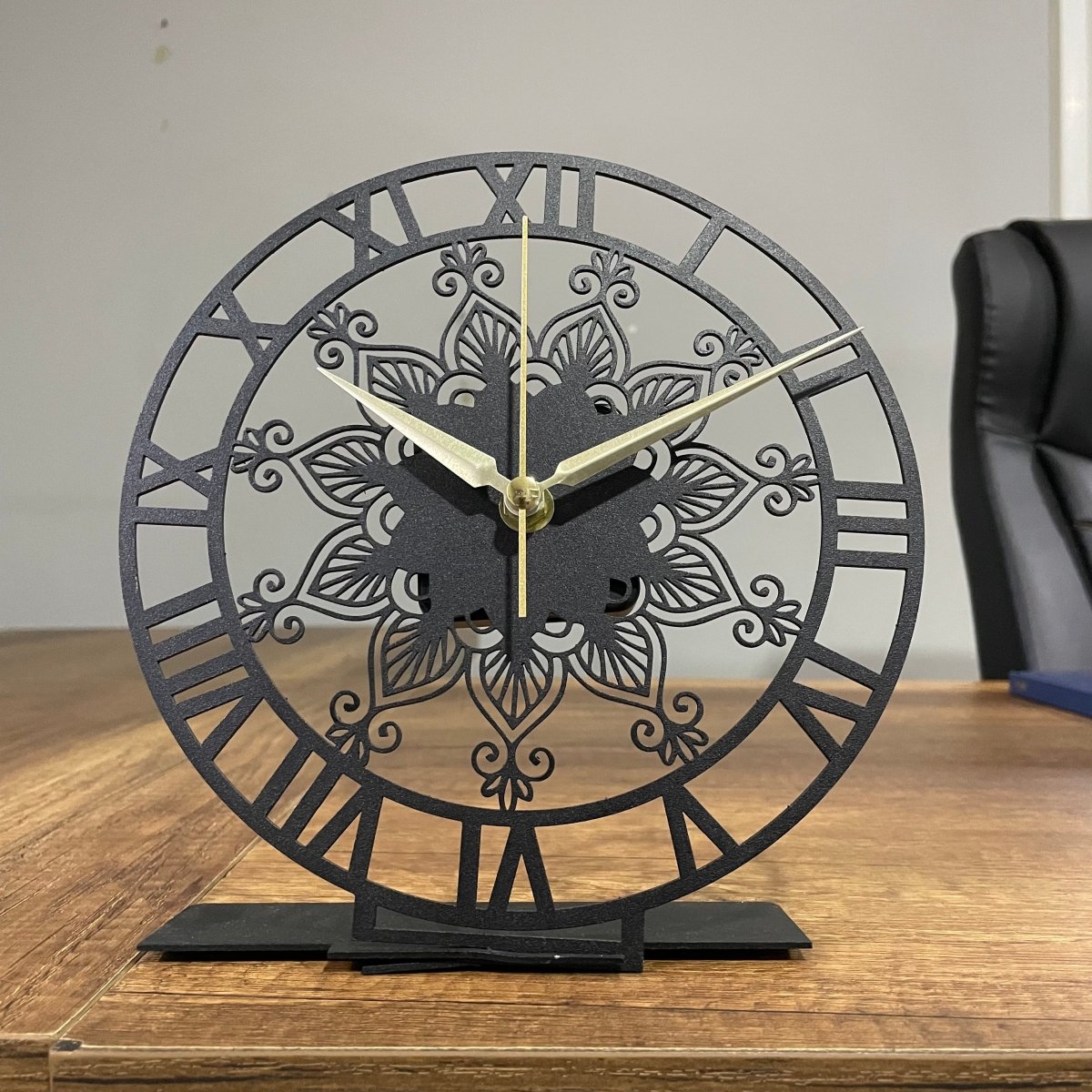 Mandala Roman Desk Clock - Image 5