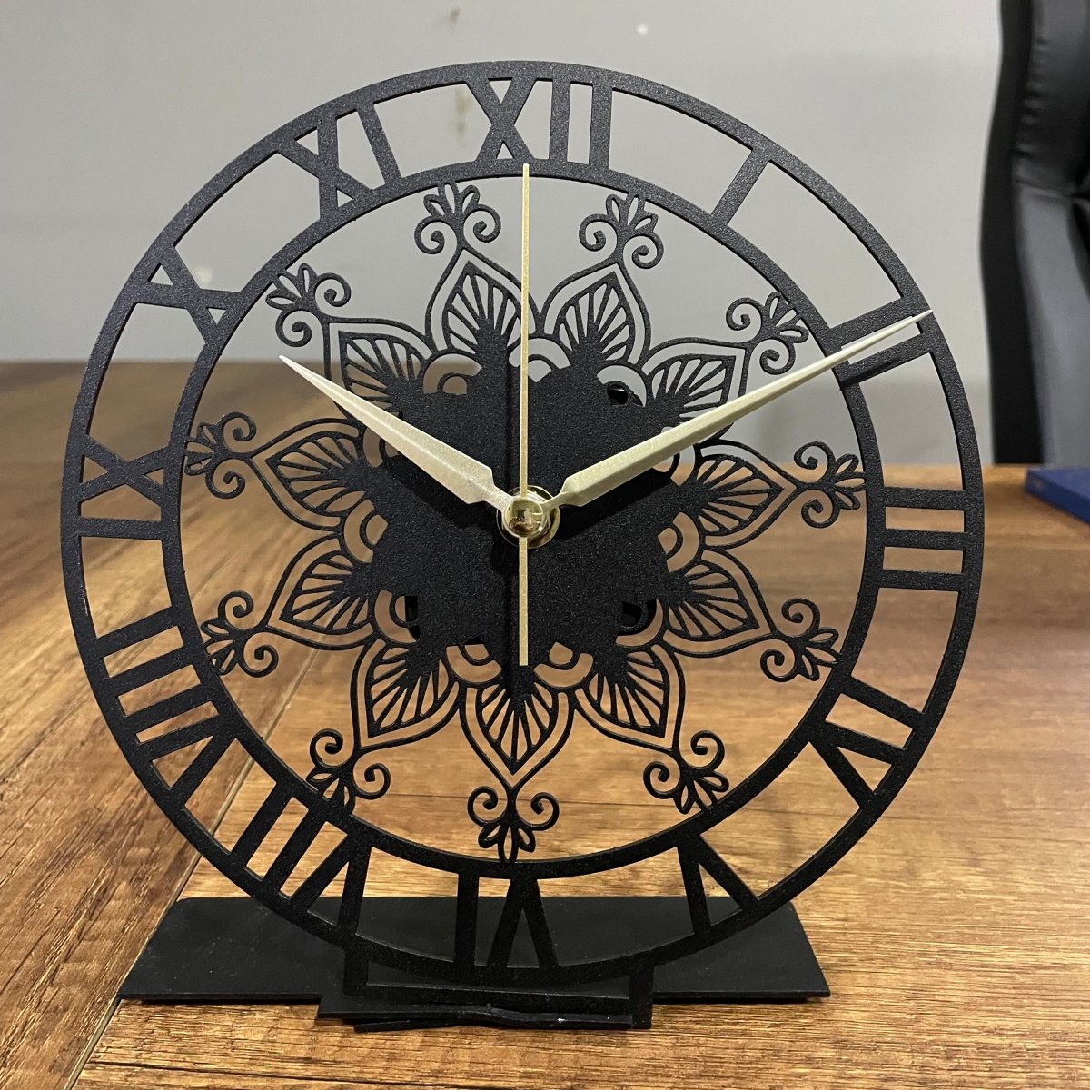 Mandala Roman Desk Clock - Image 2