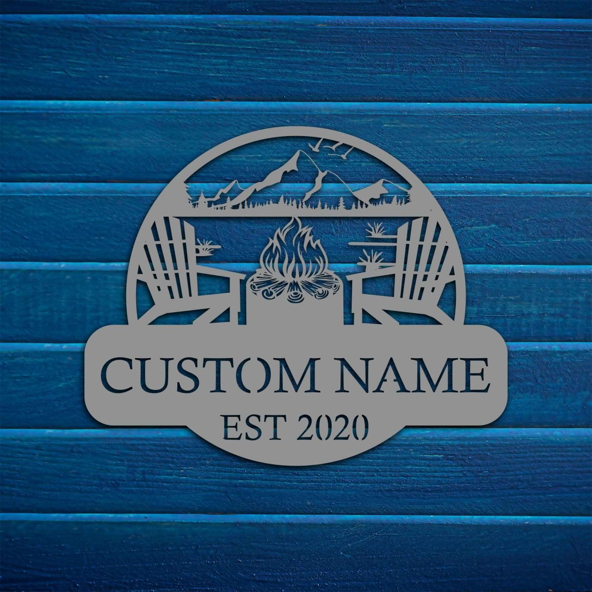Metal Campfire Sign - Image 7