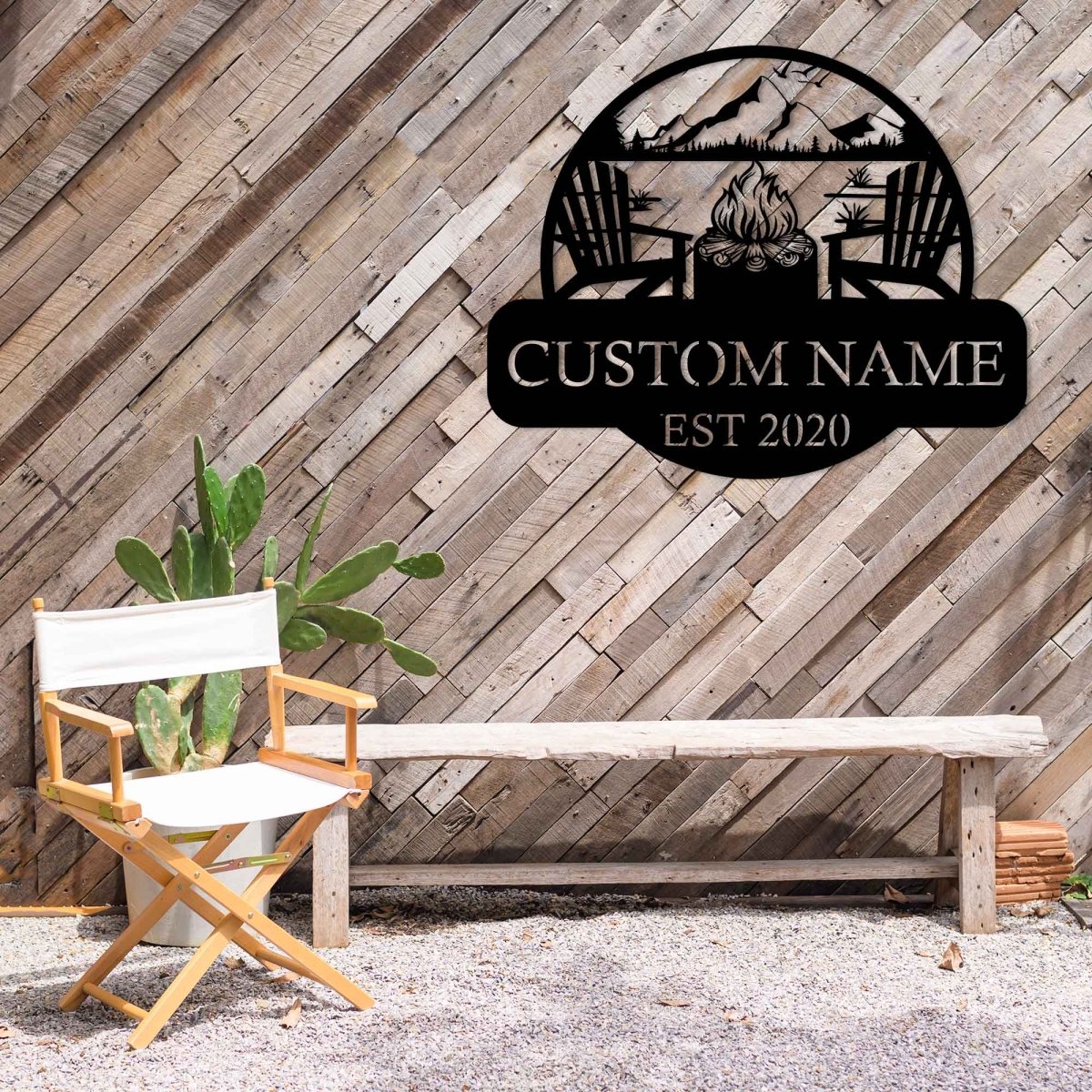 Metal Campfire Sign - Image 5