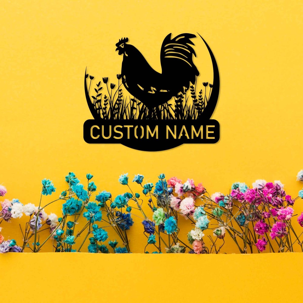 Metal Chicken Wall Decor - Image 7