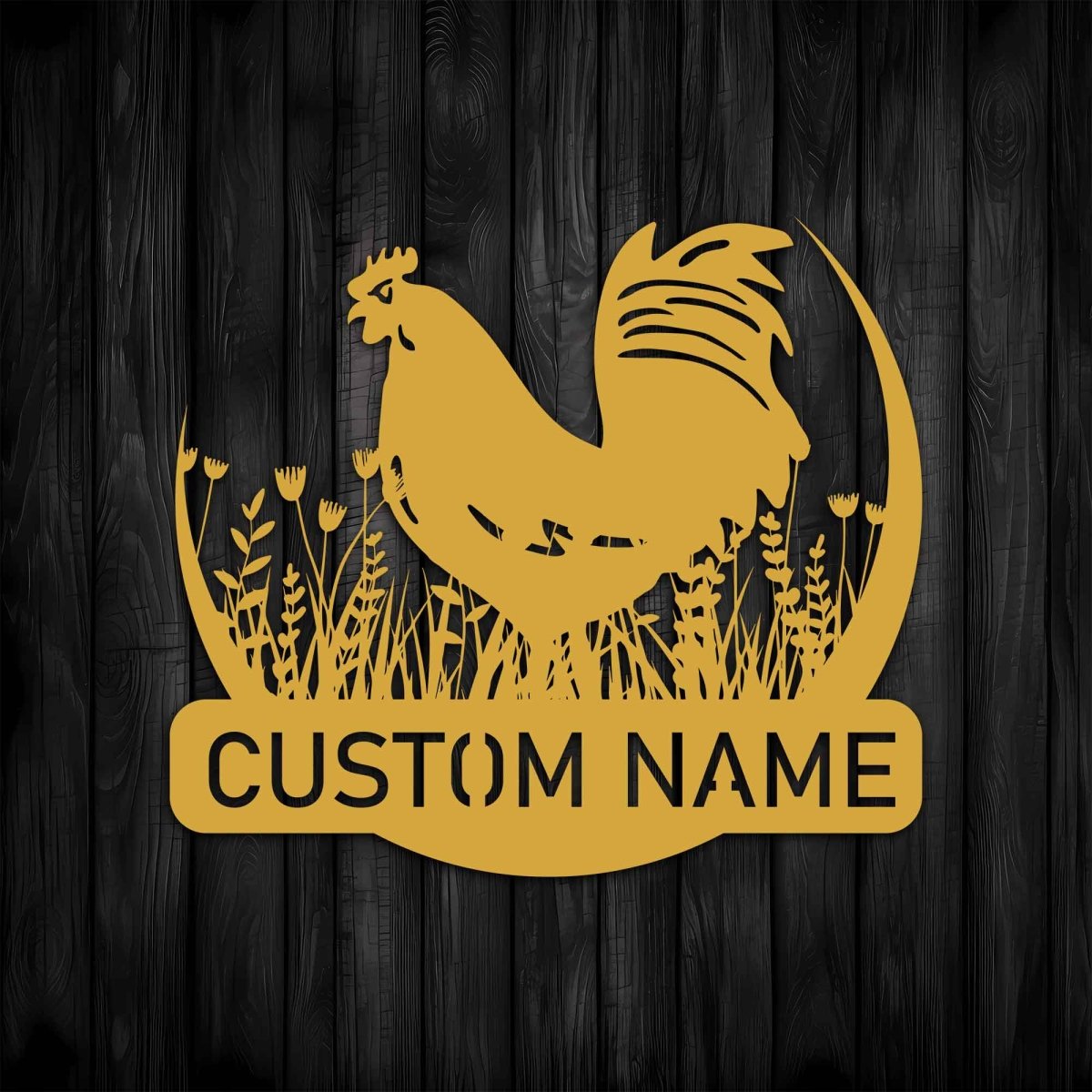 Metal Chicken Wall Decor - Image 6