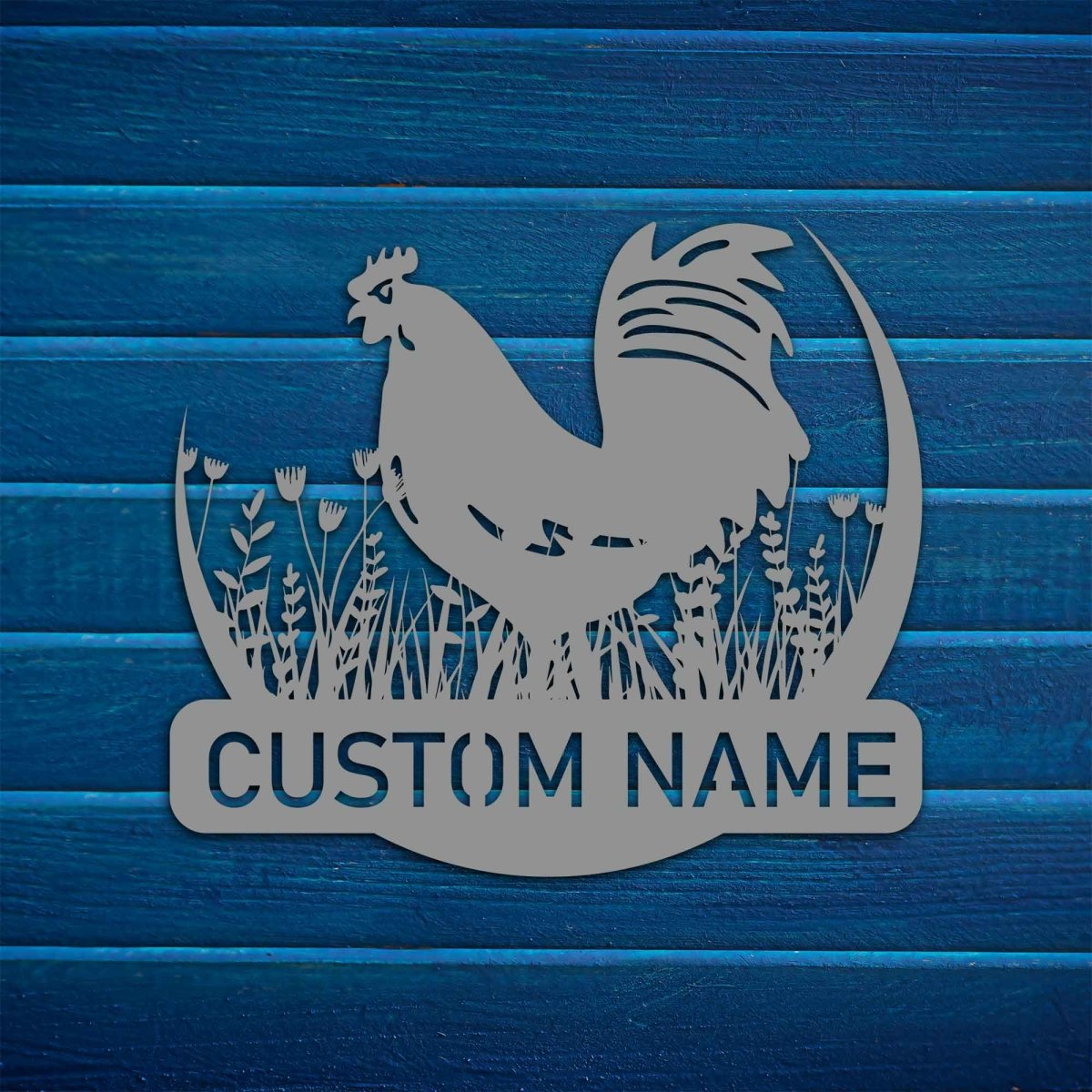 Metal Chicken Wall Decor - Image 4
