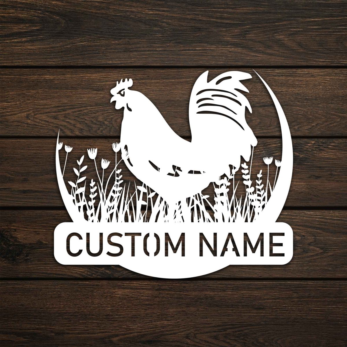 Metal Chicken Wall Decor - Image 8