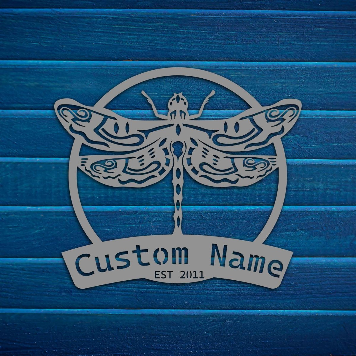 Metal Dragonfly Wall Decor - Image 4