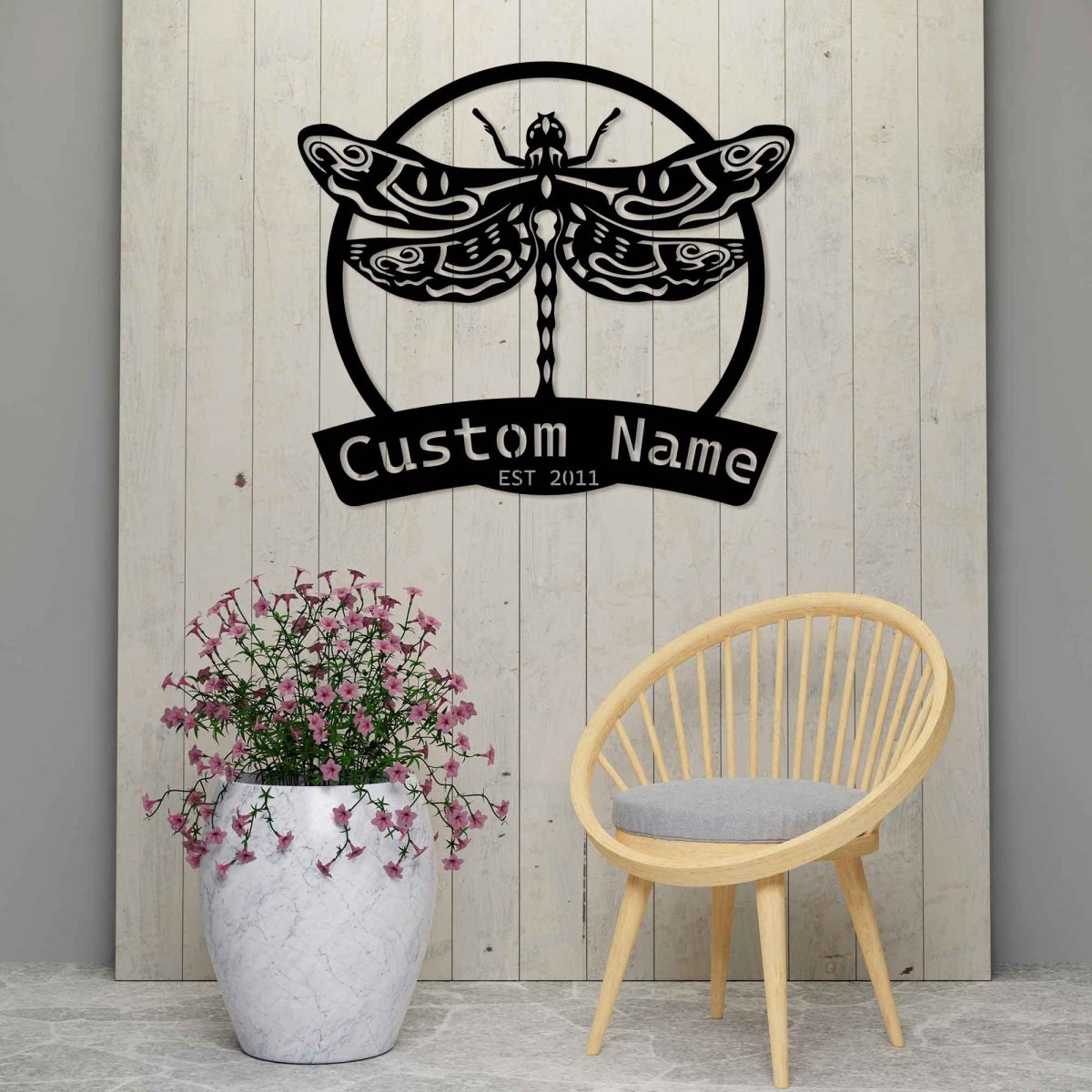 Metal Dragonfly Wall Decor - Image 9