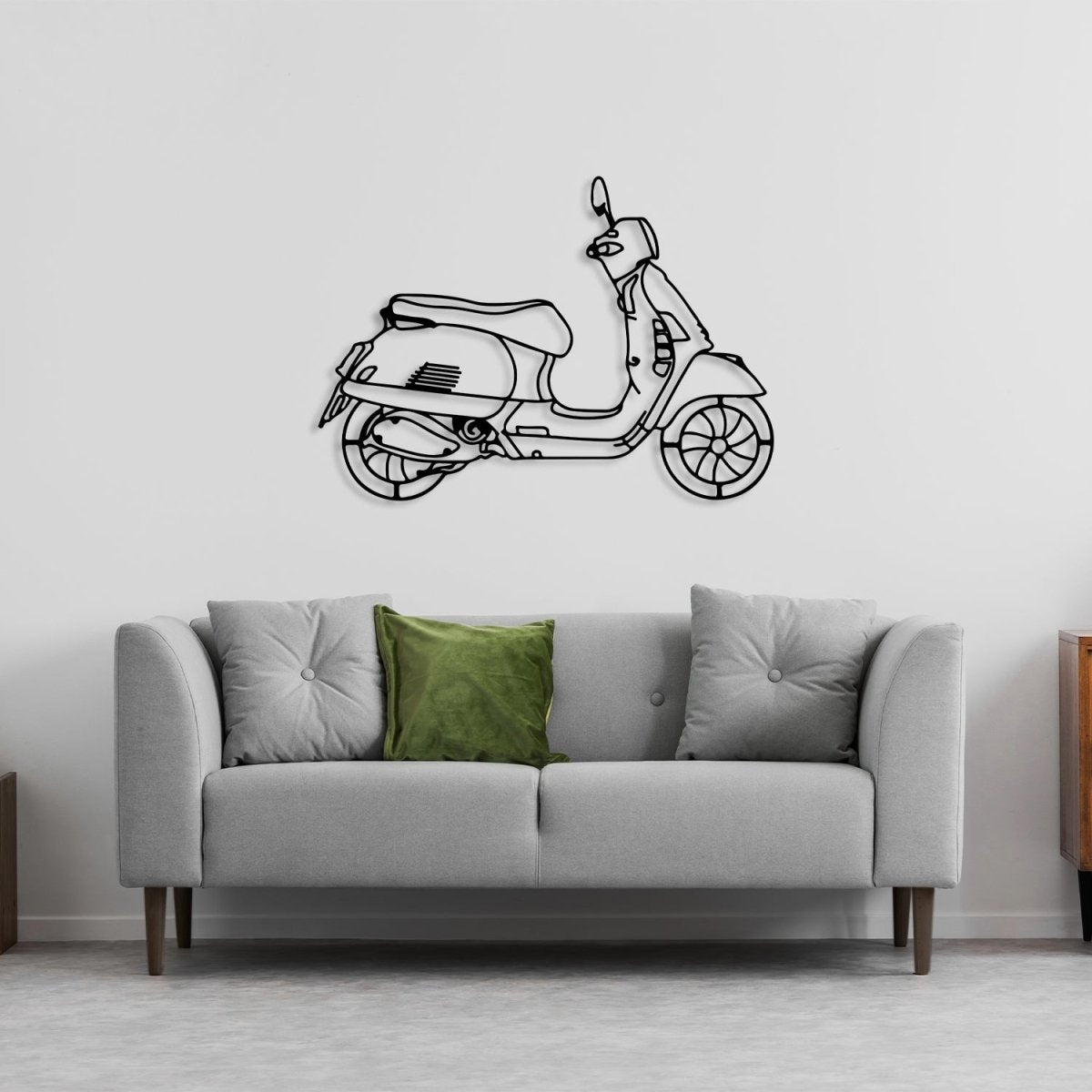 Metal Scooter Wall Art - Image 5