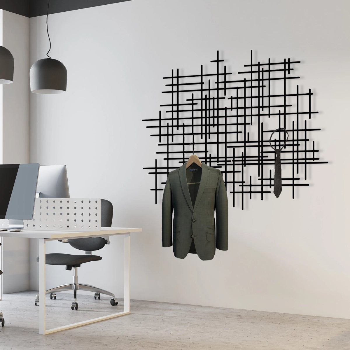 Modern Abstract Coat Rack - Image 4