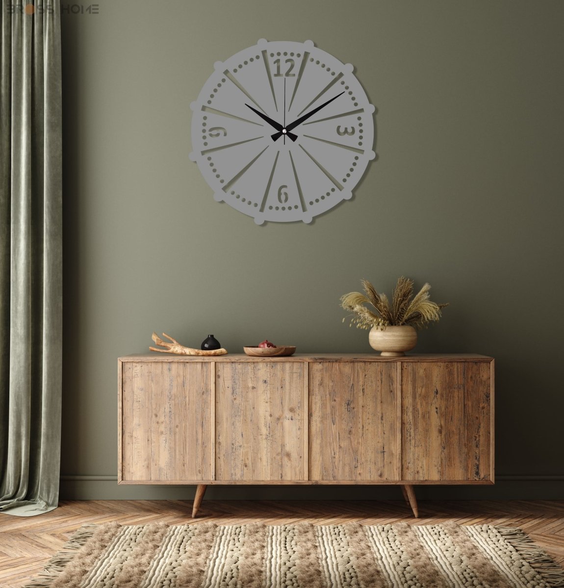 Modern Industrial Wall Clock Art - Image 5